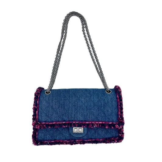 CHANEL DENIM TWEED REISSUE