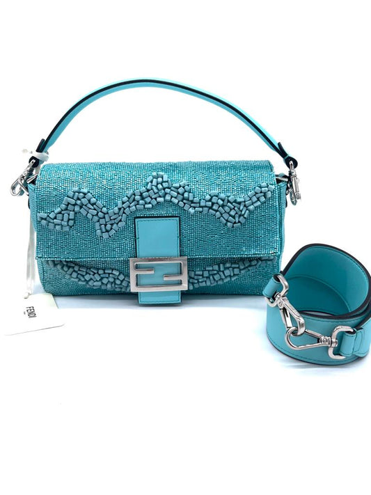 FENDI BAGUETTE SARE- EDITION TURQUOISE